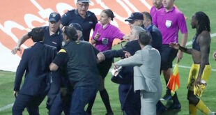 Aris Thessaloniki and its president Theodoros Karypidis fined over threatening safety of Stephanie Frappart