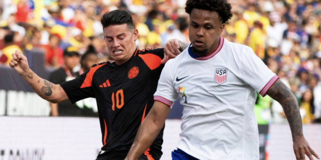 USMNT given “wake-up call” in blowout loss to Colombia