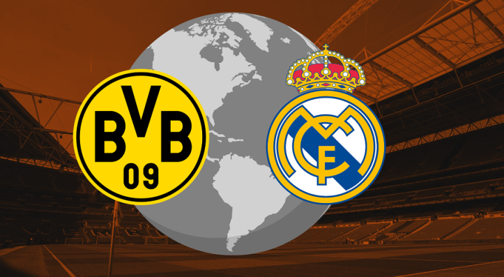 Real Madrid vs Dortmund Champions League start times