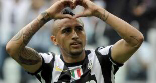 Arturo Vidal says Juventus had the best midfield in history when he played