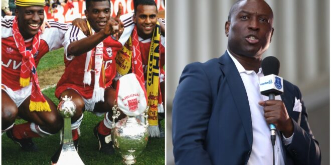 Arsenal send message to Kevin Campbell as he’s unwell