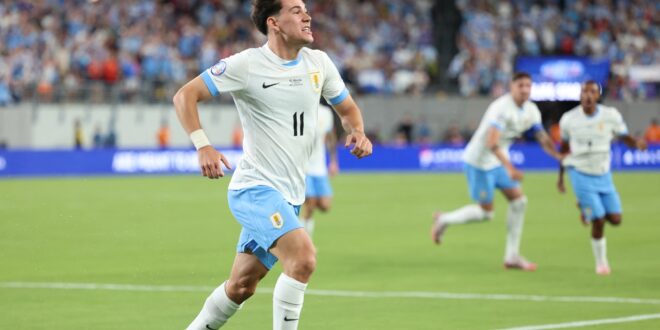 Manchester United winger sparks Uruguay’s early lead against Bolivia