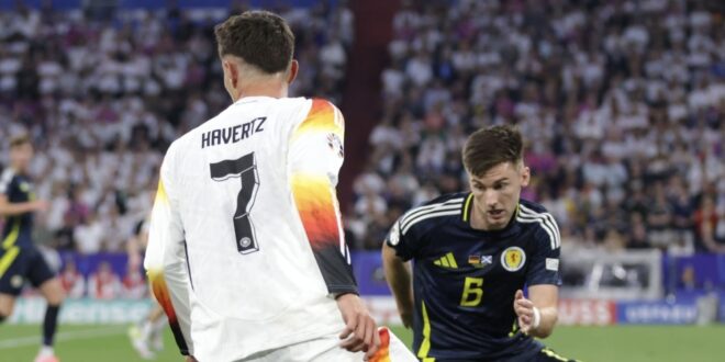 Havertz on the scoresheet on a horrible night for Scotland