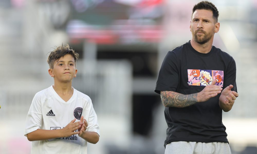 Lionel Messi’s son reveals he wants to play with Barcelona wonderkid in the future