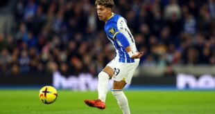 Brighton winger on loan to Ipswich Town scores opening goal for Ecuador