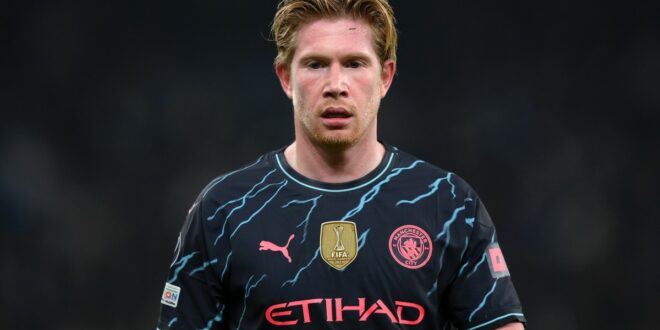 Manchester City keen to tie Kevin De Bruyne down to a new deal