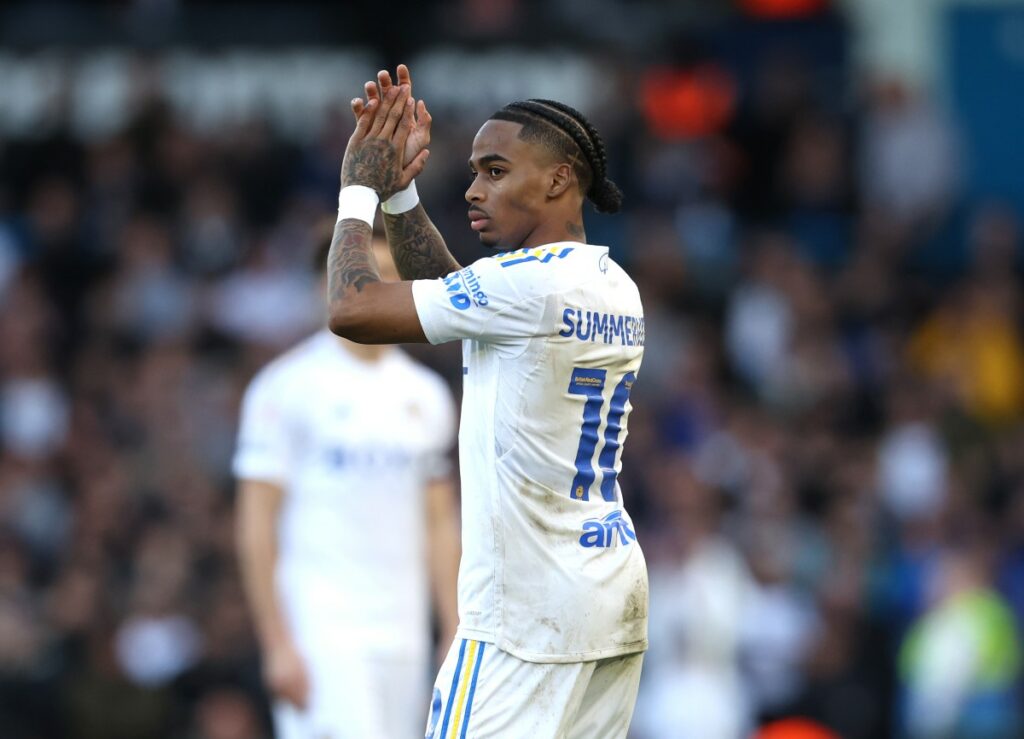 Brighton face tough competition for Leeds star Crysencio Summerville