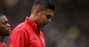 Manchester United midfielder Casemiro joins Spanish side in surprise new role