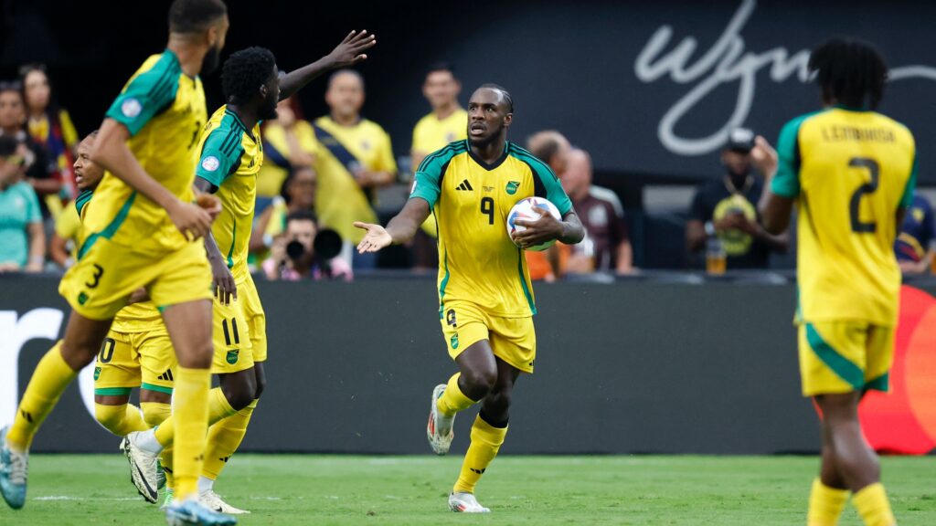 West Ham’s Michail Antonio scores Jamaica’s first Copa América goal