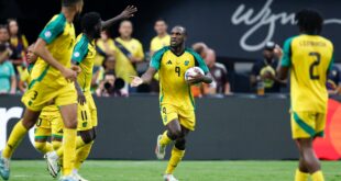 West Ham’s Michail Antonio scores Jamaica’s first Copa América goal