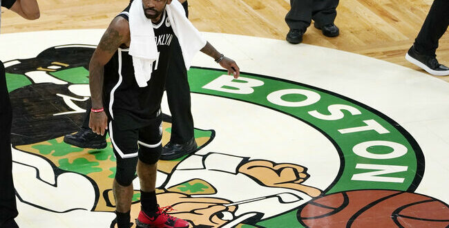 Kyrie Irving 0-11 Against Celtics Since Stepping On Mid-Court Logo