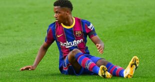 Barcelona Confirm Fresh Injury Setback For Ansu Fati