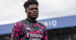 Partey Warns Midfield Duo, Says He Is Ready To Win Back Place In Arsenal XI