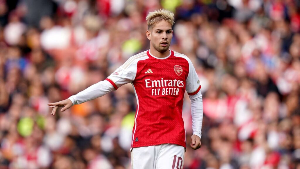 Palace told the price-tag of Emile Smith-Rowe today