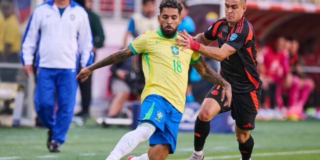 Brazil advances to last eight after draw with Colombia