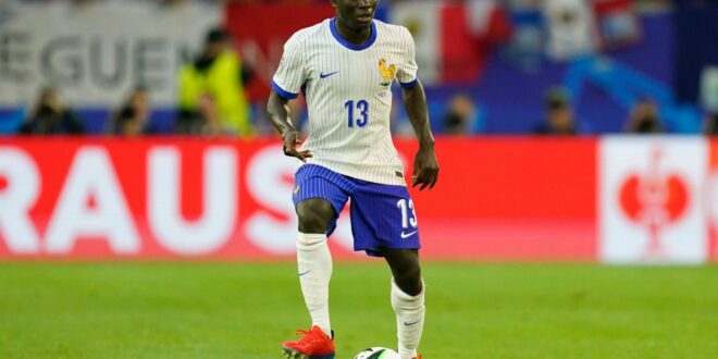 France lose for first time at major tournament with N’Golo Kante in the side