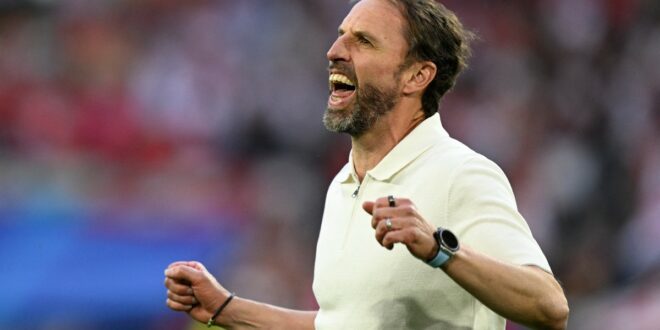 Gareth Southgate hyped up full time celebrations against the Netherlands