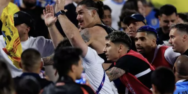 Conmebol opens probe into Uruguayan players fight with fans and warns against further violence