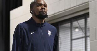 Kevin Durant returned to practice on Friday for Team USA