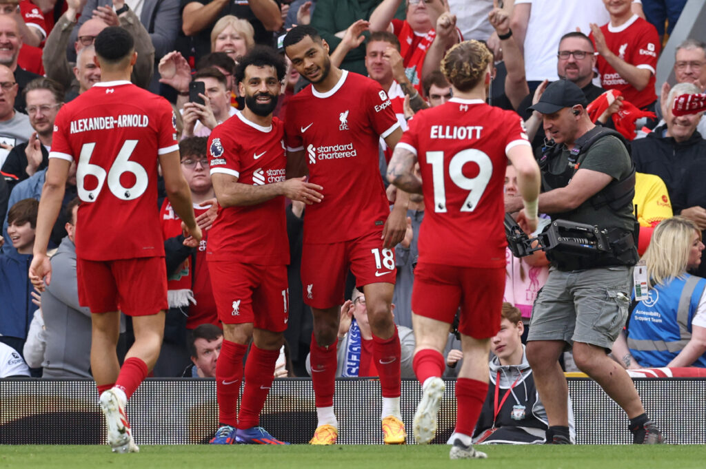 Liverpool midfielder appears to have accidentally revealed the club’s plans for Mo Salah