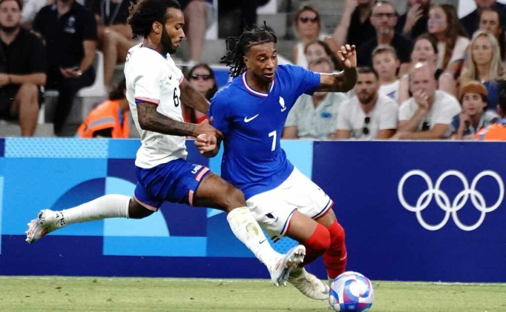 Olise leads the way as USMNT falls to favorites France