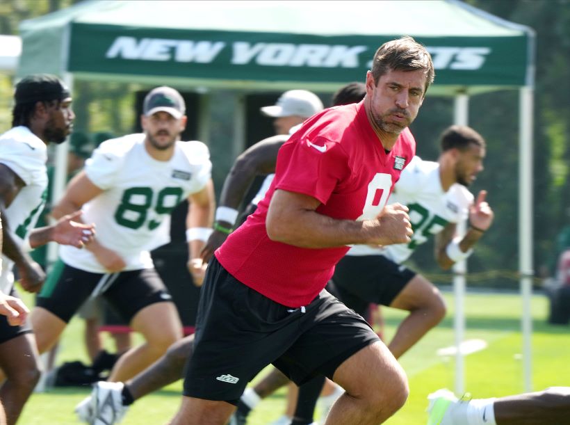 Jets’ Aaron Rodgers is ‘unlikely’ to play in the preseason