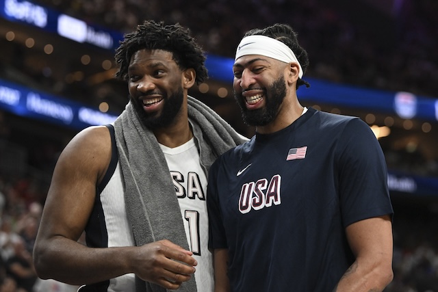 Anthony Davis Pushing For A Start Over Joel Embiid On Team USA