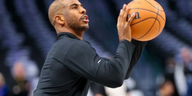 Chris Paul is excited to play for the Spurs in 2024-25