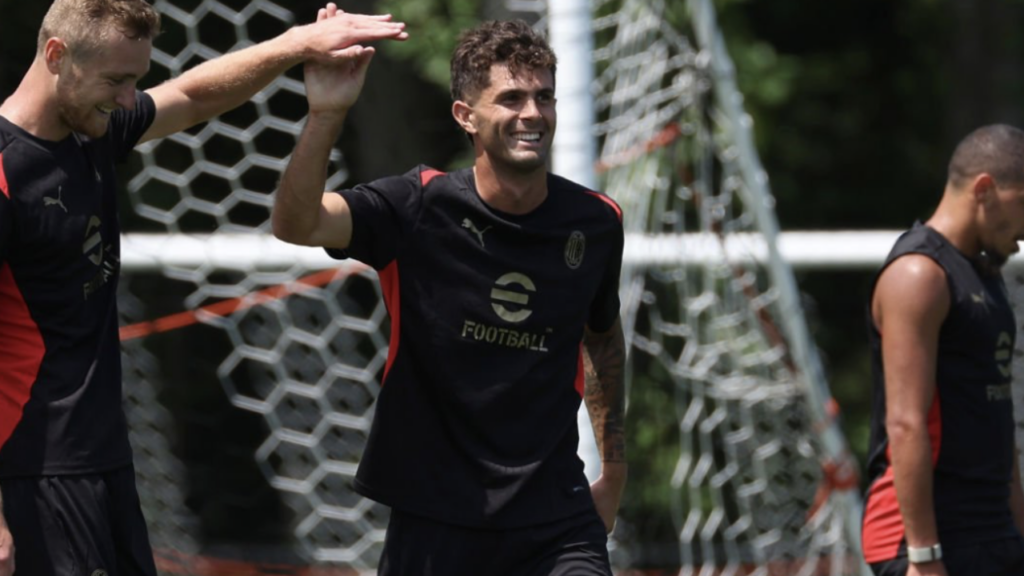 Christian Pulisic eyeing up trophies in second season with AC Milan