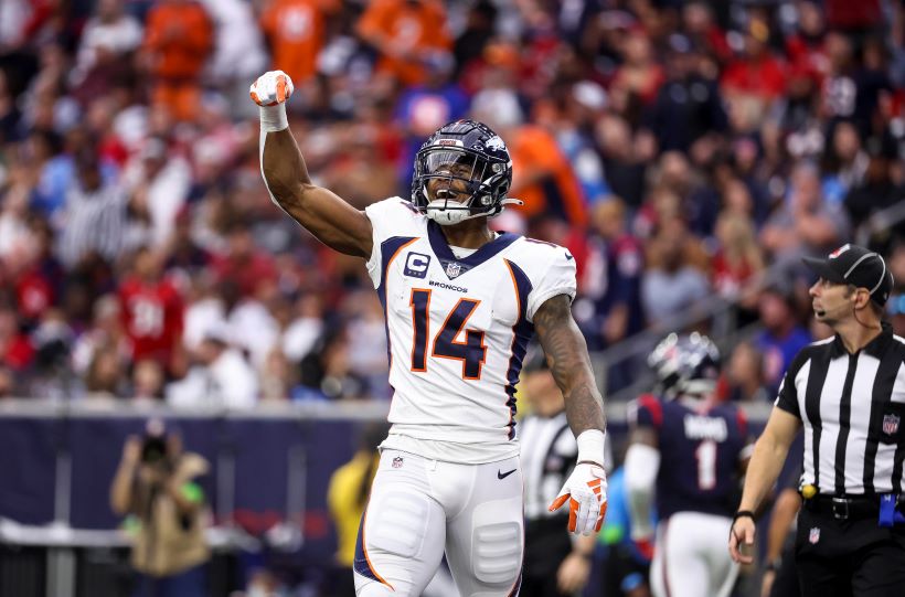 The Broncos signed Courtland Sutton to restructured .2 million contract