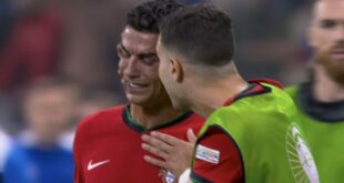 Ronaldo Slammed For ‘Embarrassing’ Outburst In Portugal vs Slovenia