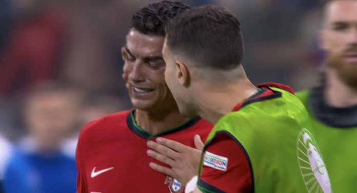 Ronaldo Slammed For ‘Embarrassing’ Outburst In Portugal vs Slovenia