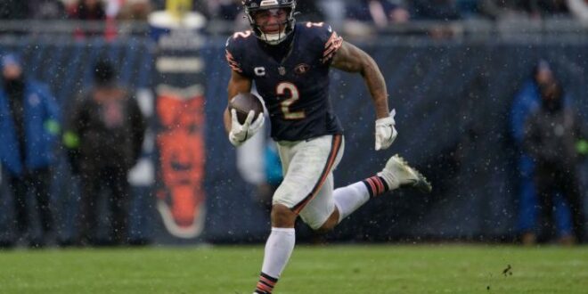 D.J. Moore received a four-year, 0 million extension with the Bears