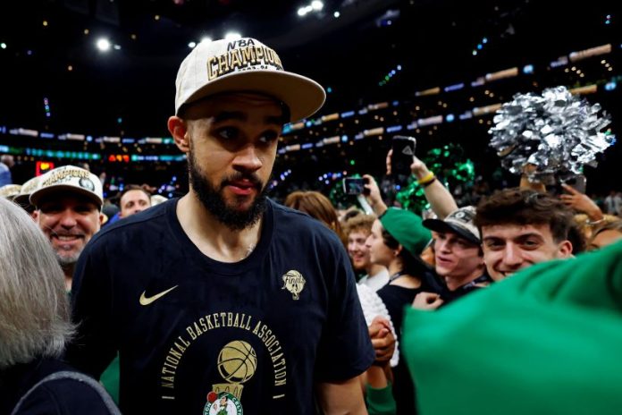 Derrick White is signing a four-year, 5.9 million contract extension