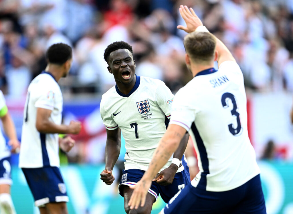 England beat Swiss on penalties to head into last four