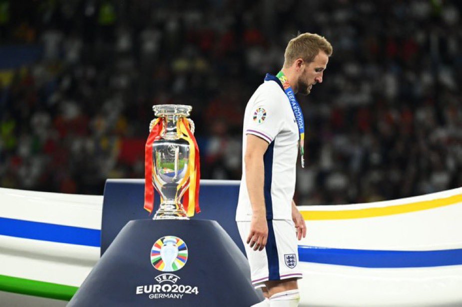 Harry Kane’s lack of impact highlighted by stat from Euro 2024 final