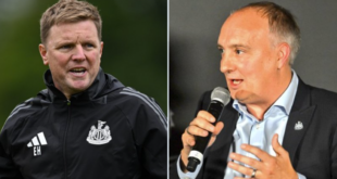 Newcastle issue Eddie Howe response – Read Darren Eales’ in-depth message to media