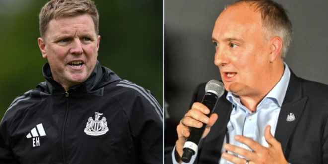 Newcastle issue Eddie Howe response – Read Darren Eales’ in-depth message to media