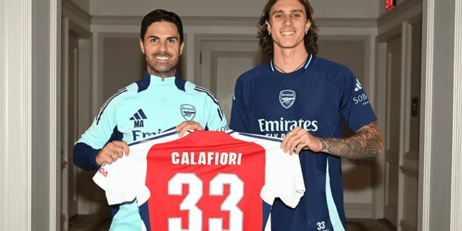 What’s the story, Calafiori? | Arseblog … an Arsenal blog