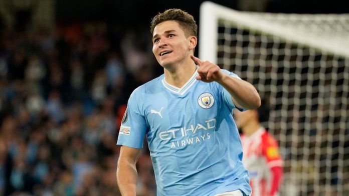 Manchester City Slap Massive Price Tag On Wantaway Star Julian Alvarez