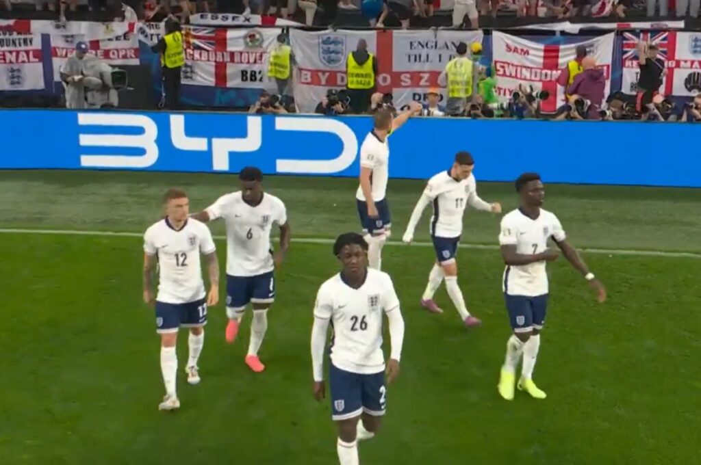 Controversial decision leads to Harry Kane equalising for England