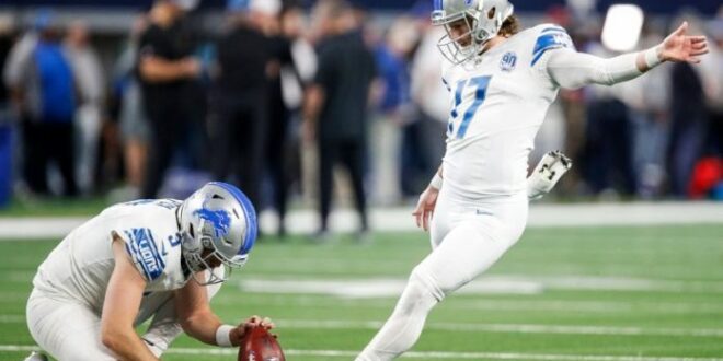 Lions’ Michael Badgley tore his hamstring and is out for the 2024 season