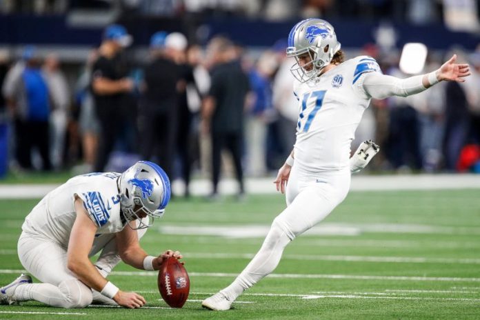 Lions’ Michael Badgley tore his hamstring and is out for the 2024 season