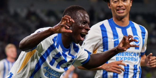 Yankuba Minteh stuns Brighton fans – Watch impressive goal 15 minutes into debut