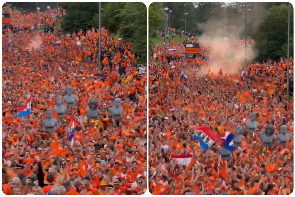 Netherlands fans show why they are the best at Euro 2024