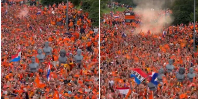 Netherlands fans show why they are the best at Euro 2024