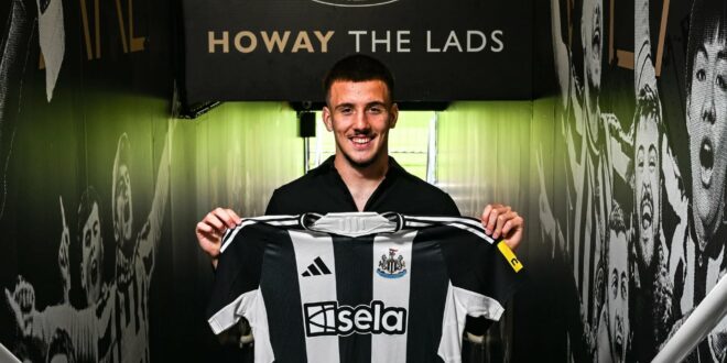 Newcastle sign centre-back – “It’s absolutely unbelievable to join such a big club”