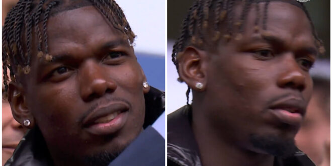 Former Premier League star Paul Pogba spotted at Euro 2024 clash