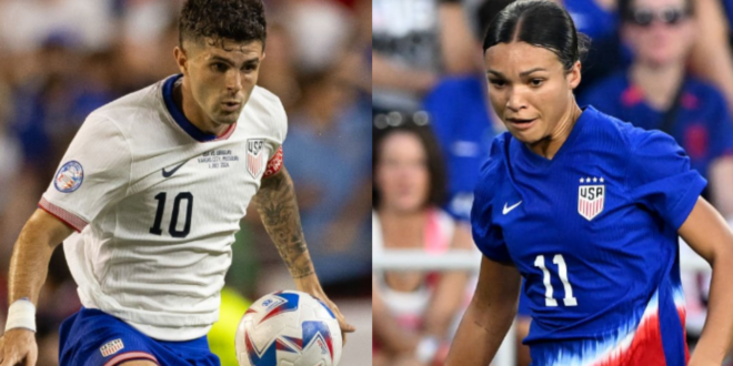 Christian Pulisic, Sophia Smith nominated for CONCACAF Player of the Year awards