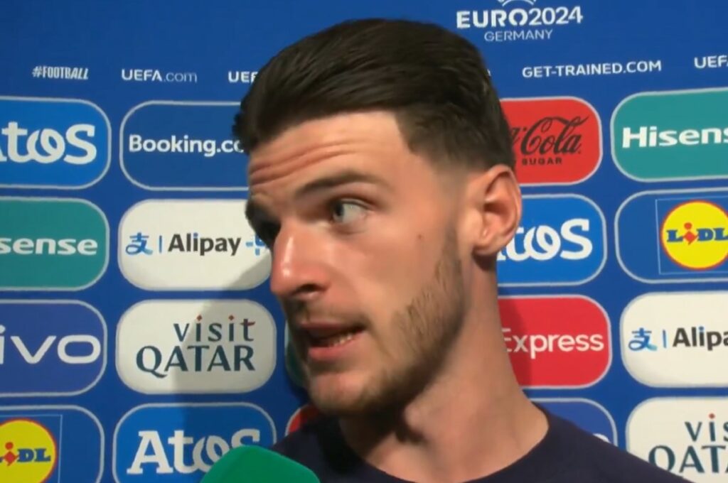 Declan Rice says it is “a privilege” to play with Kobbie Mainoo